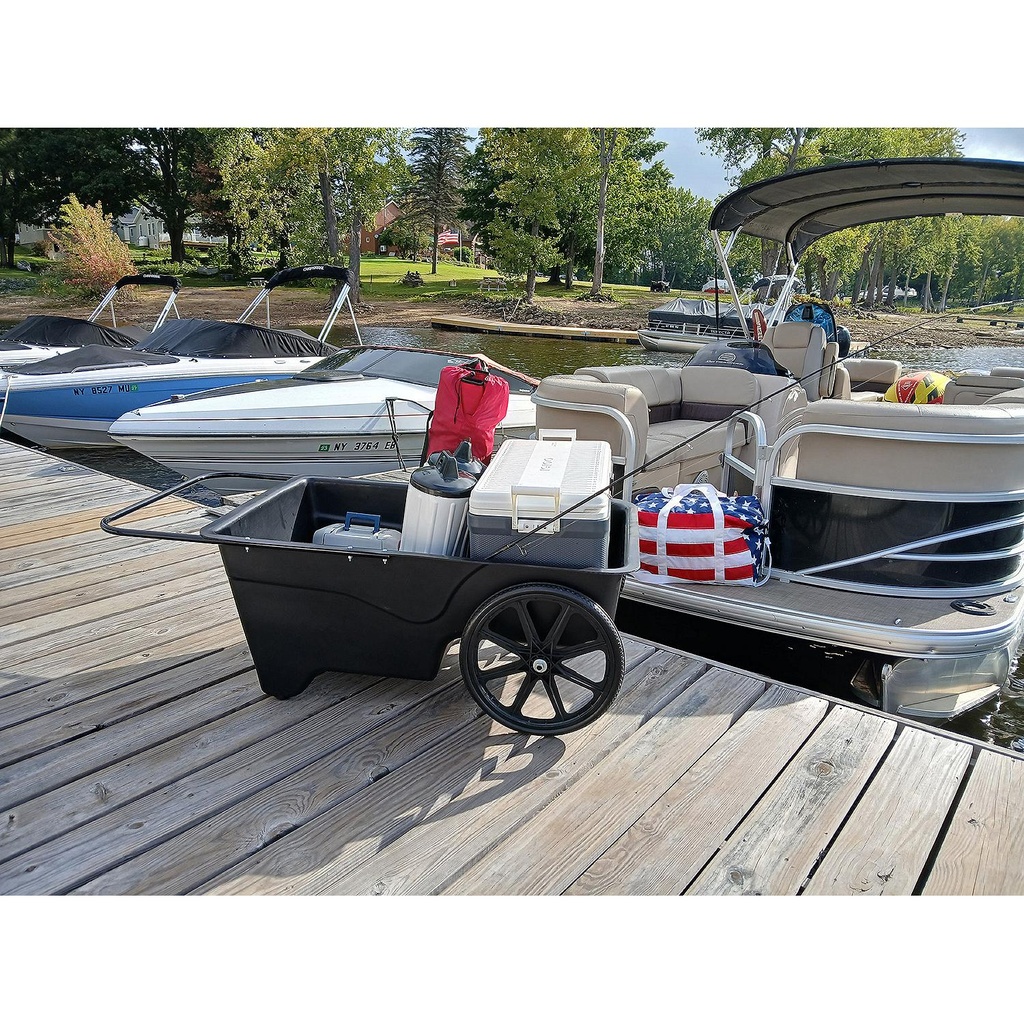 1060 Dock Cart W-Solid Tires | Taylor - 3