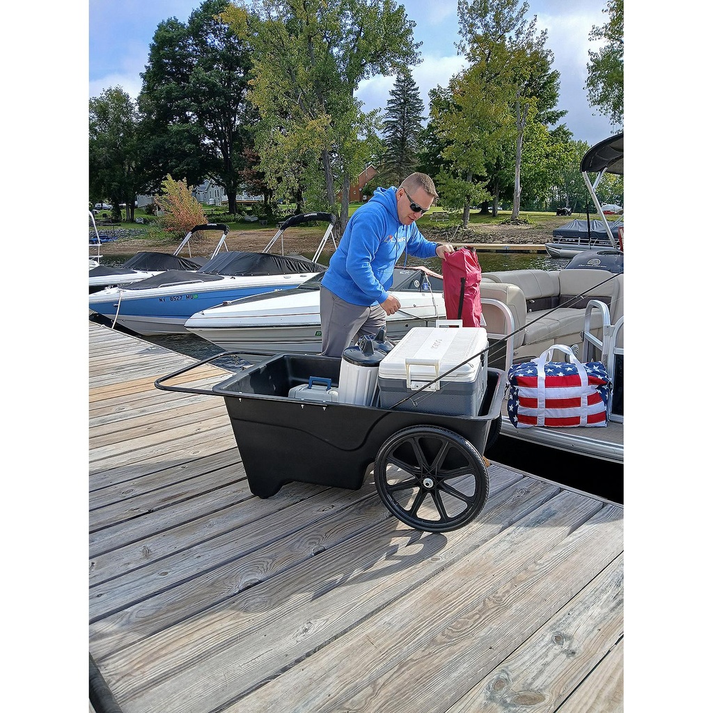 1060 Dock Cart W-Solid Tires | Taylor - 4