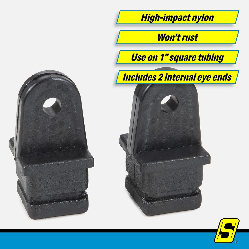 76321 Int Eye End-1  - Square Black | Seachoice - 1