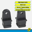76321 Int Eye End-1  - Square Black | Seachoice - 1