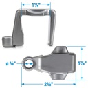 79191 Pontoon Fender Adjuster 36Bulk | Seachoice - 2