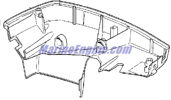 434390 - Lower Cover & Plug Assembly (EV-434390)