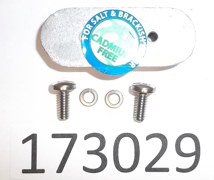 173029 - Anode, Aluminum, Outboard (EV-173029)