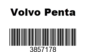 3857178 - Hose, Volvo