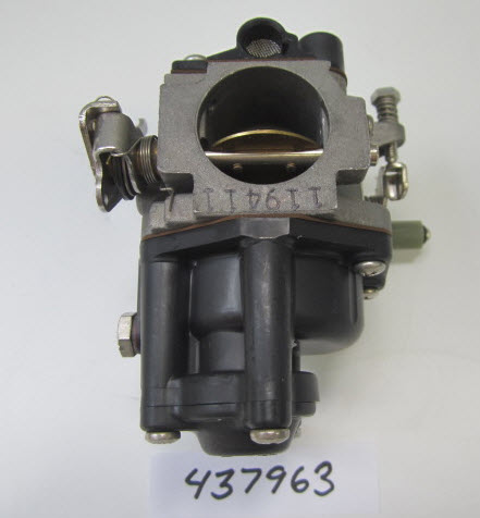 437963 - Carburetor, 15 HP, NLA (EV-437963)
