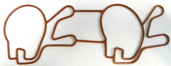 335819 Seal, Manifold to Carburetor, Starboard (EV-335819)