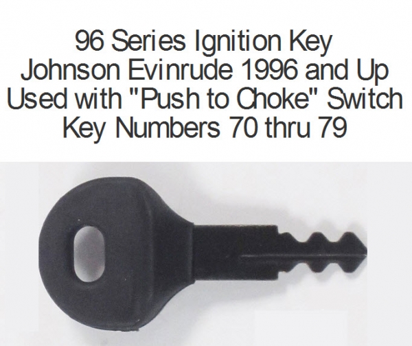 127280 - Ignition Key 71 Series 96 1996 and up (EV-127280)