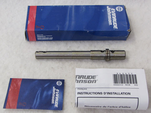 435407 - Prop Shaft & Washer Assembly (EV-435407)