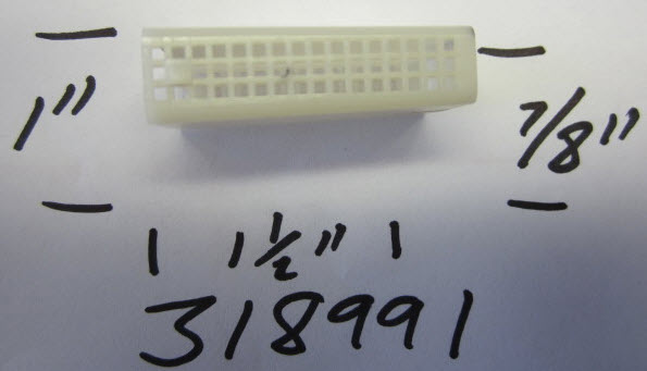 318991 - Water Intake Screen, NLA (EV-318991)