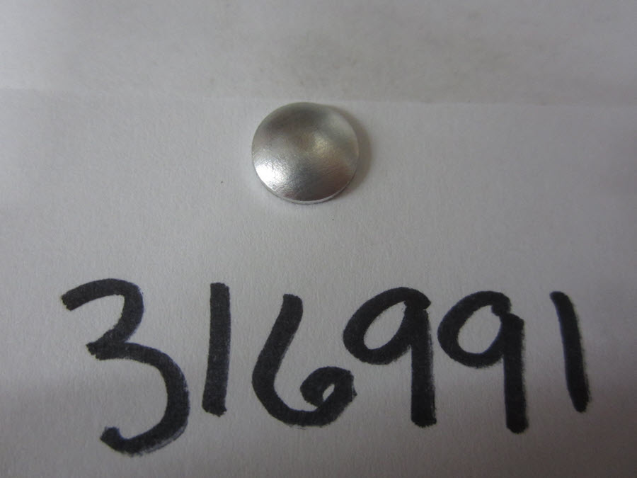 316991 - Expansion Plug, Nozzle Well (EV-316991)