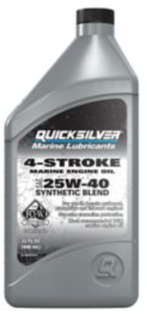 8M0078622 - 25W40 1L MERCURY SYNTHETIC BLEND
