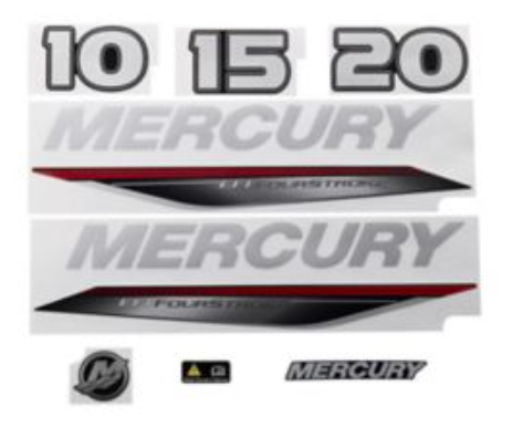 8M0170757 DECAL SET 10-20 MERCURY