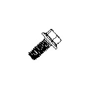 8175051 Screw, .250-20 X.62, Hex Flange Head - 10-817505 1