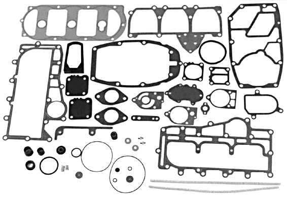 43779A87 GASKET SET - 27-43779A87 - Powerhead Gasket Set