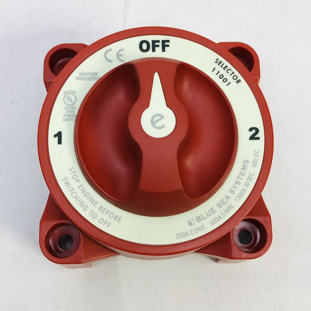 11001 Battery Switch 3 Pos W/Afd | Blue Sea Systems