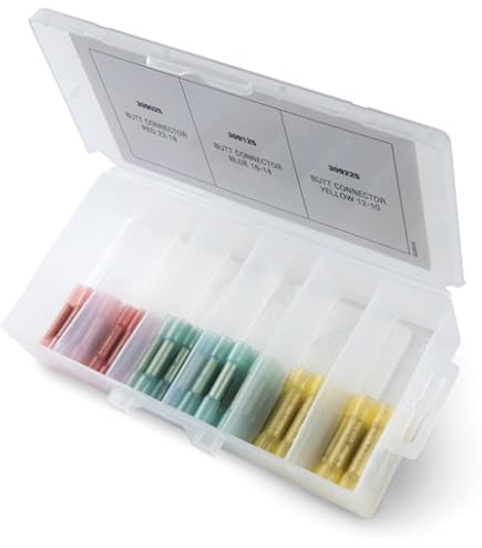 220161 22-18 Dble Crimp Butt(100) | Ancor