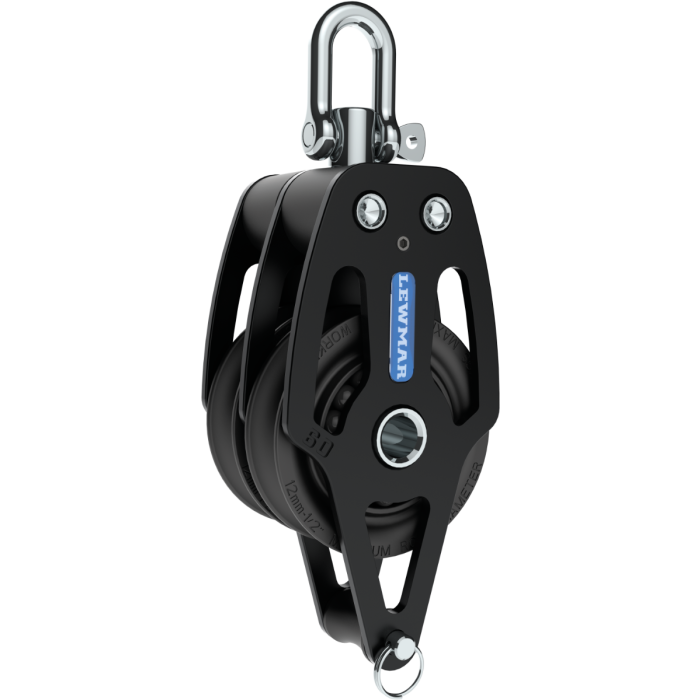 29196005 Block Htx 60Mm Double W/Becket | Lewmar