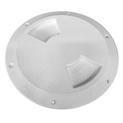 337162 Plate Deck Wht W/Collar 6 | Sea-Dog Line