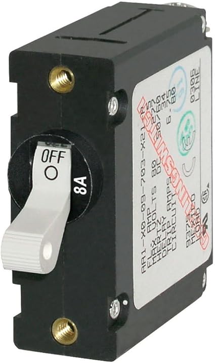 7299 Circuit Breaker Aa1 Tog 8A Wht | Blue Sea Systems