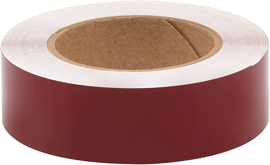 77969 Burgundy Striping Tape 1X50 | Seachoice