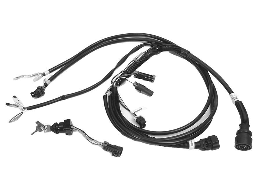 896537K15 - Harness with Key Switch, 14 Pin, 15 Feet - 84-896537K15