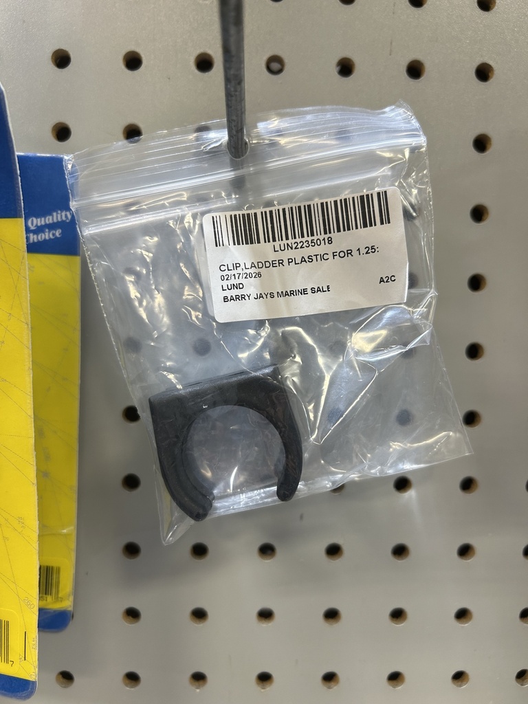 LUN2235018 CLIP,LADDER PLASTIC FOR 1.25: TUBING