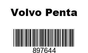 897644 - Tube, Volvo