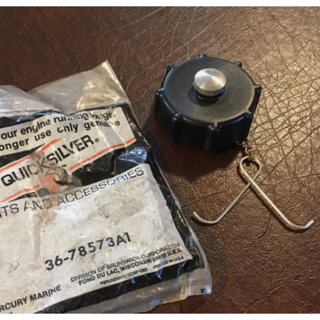 36-78573A 1 - Fuel Cap Assembly, NLA