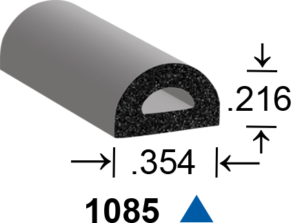 GLA060-1242 SEAL,WDSHLD MOUNTING FOAM #1085H3-2MDC