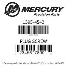 4542 - Plug Screw , NLA (1395-4542)