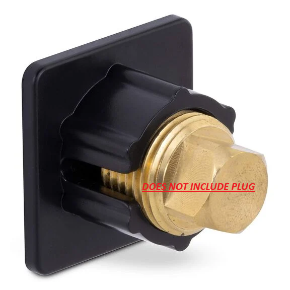 MOELLER PLUG DOCK 1/2" GARBOARD DRAIN *PLUG NOT INCLUDED (114-02090615B)