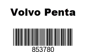 853780 - Nut, Volvo 