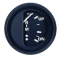 WM-FAR-12828 TRIM GAUGE-MERCURY - EURO SERIES