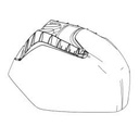 8M0113899 TOP COWL, MERCURY (NON DECALED)