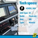 Sc11479 30Amp Surf 285 Ser Cir Break | Seachoice - 3