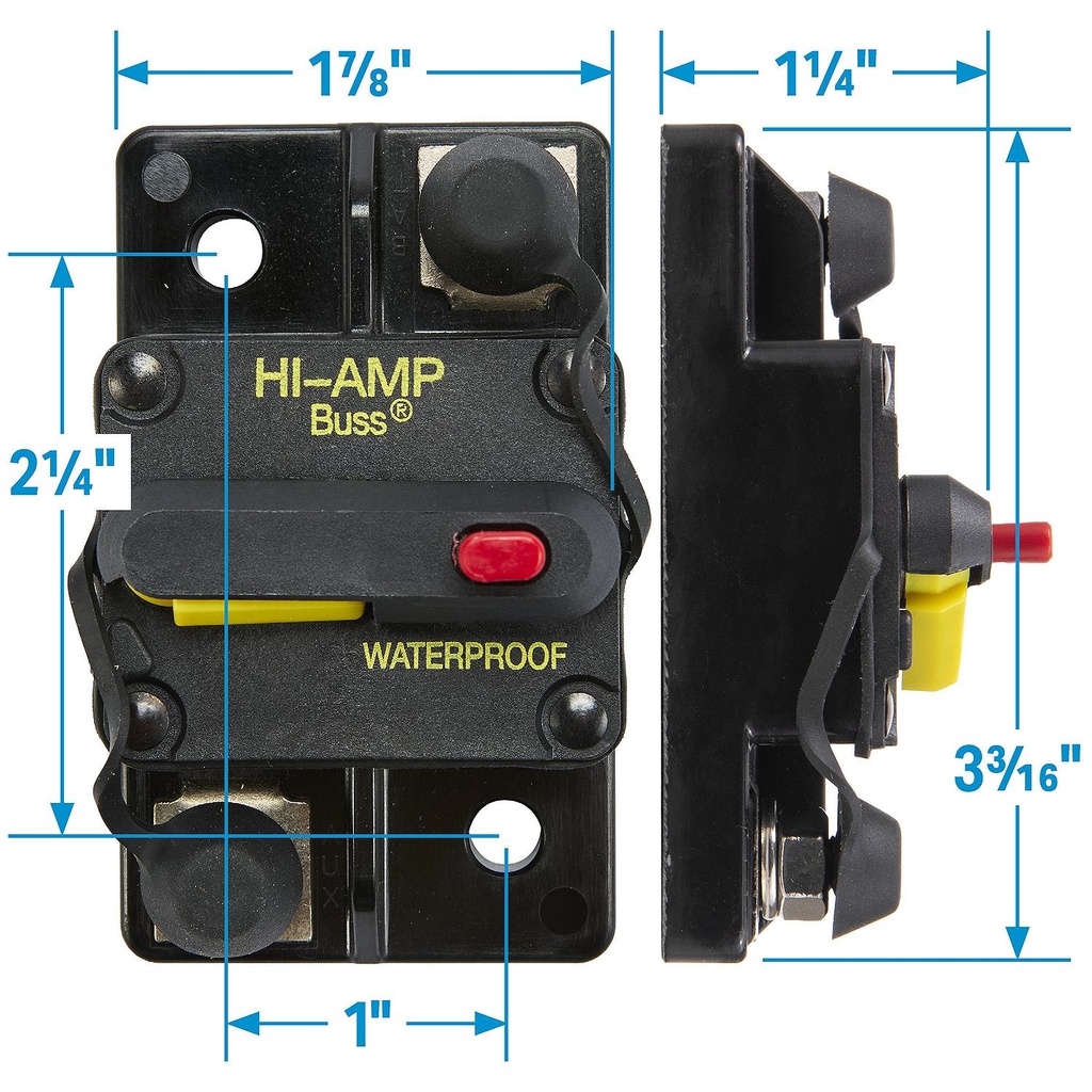 Sc11483 50Amp Surf 285 Ser Cir Break | Seachoice - 1