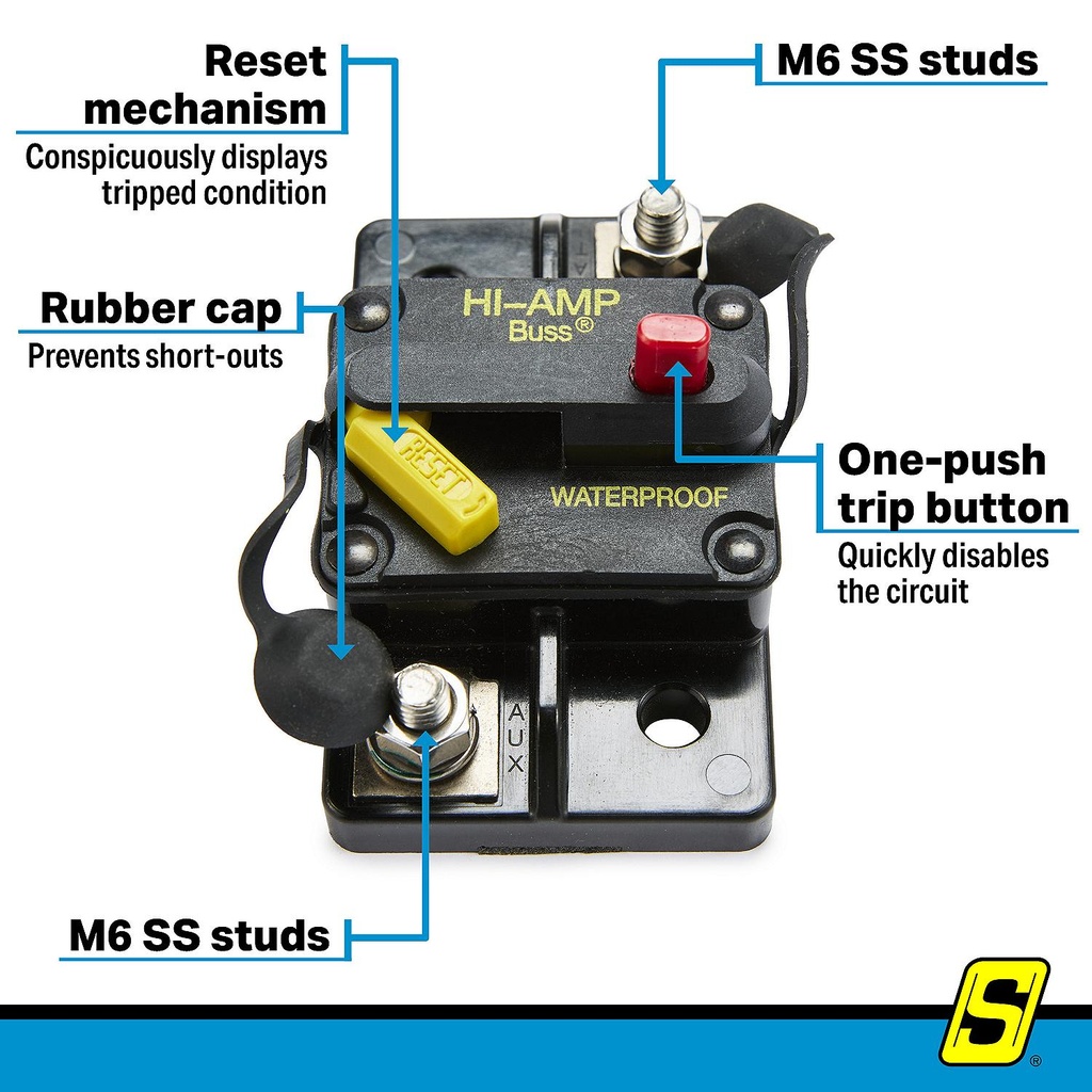 Sc11484 60Amp Surf 285 Ser Cir Break | Seachoice - 4