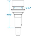12601 Rd Panel Mt Fuse Holder | Seachoice - 1