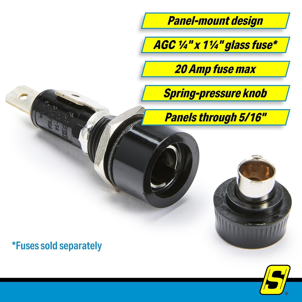12601 Rd Panel Mt Fuse Holder | Seachoice - 2