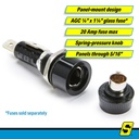 12601 Rd Panel Mt Fuse Holder | Seachoice - 2