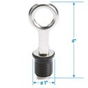 50-18901 Drain Plug-1  Snap-Stainless | Seachoice - 1