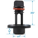 18781 Drain Plug-Screw Type-Nylon | Seachoice - 3