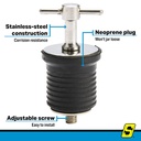 18891 Drain Plug- 1  Twist-Ss | Seachoice - 2