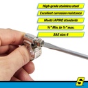 50-23379 Marine Clmp No.6 1/2 Band 10/Bx | Seachoice - 2