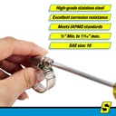 50-23383 Marine Clmp No.10 1/2 Band 10/Bx | Seachoice - 2