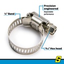 50-23383 Marine Clmp No.10 1/2 Band 10/Bx | Seachoice - 3