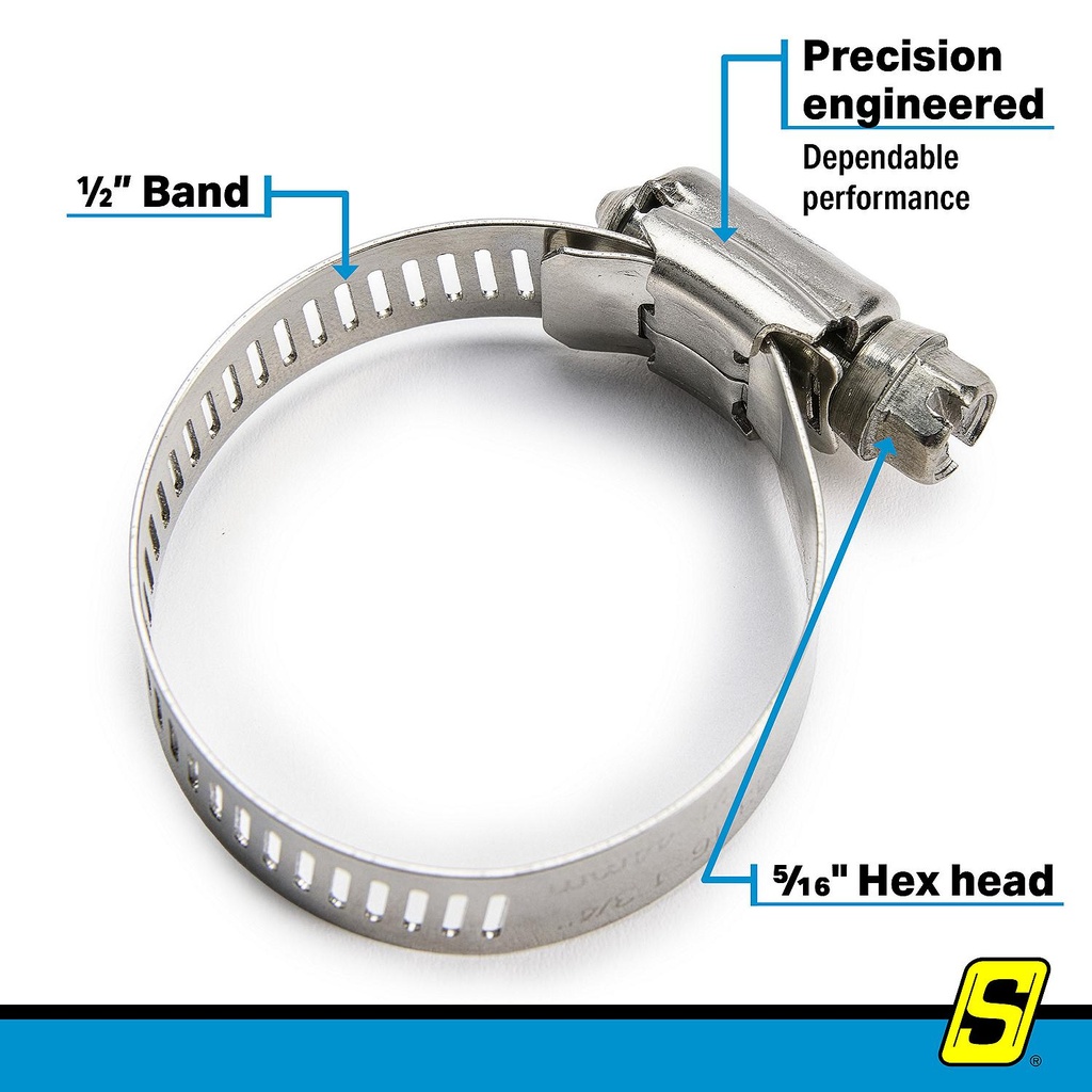 50-23387 Marine Clmp No.20 1/2 Band 10/Bx | Seachoice - 2