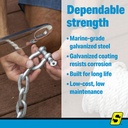 43080 Anchor Shackle-Galv-7/16 -Bul | Seachoice - 2