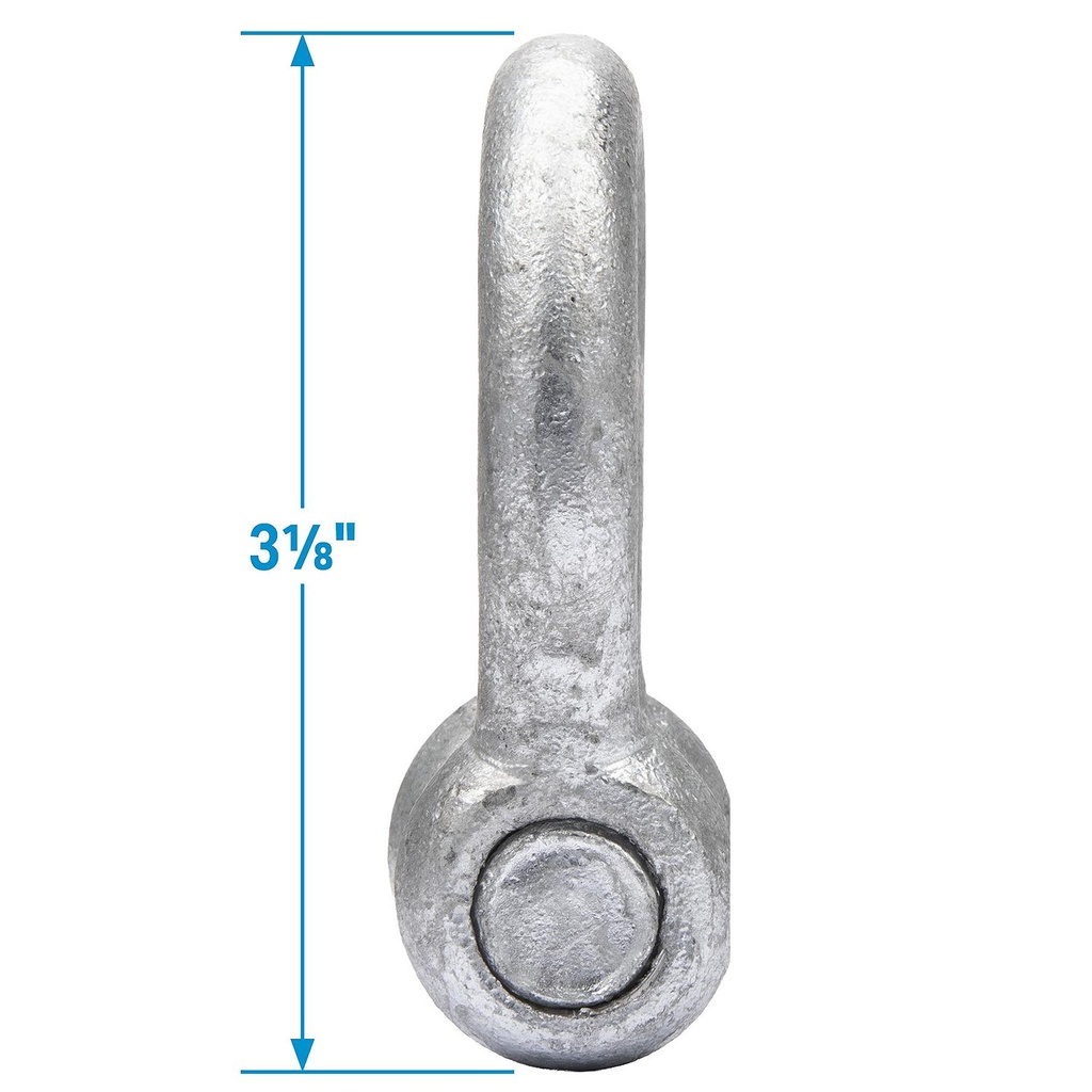 43090 Anchor Shackle-Galv-1/2 -Bulk | Seachoice - 2