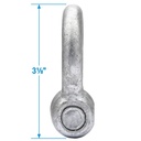 43090 Anchor Shackle-Galv-1/2 -Bulk | Seachoice - 2